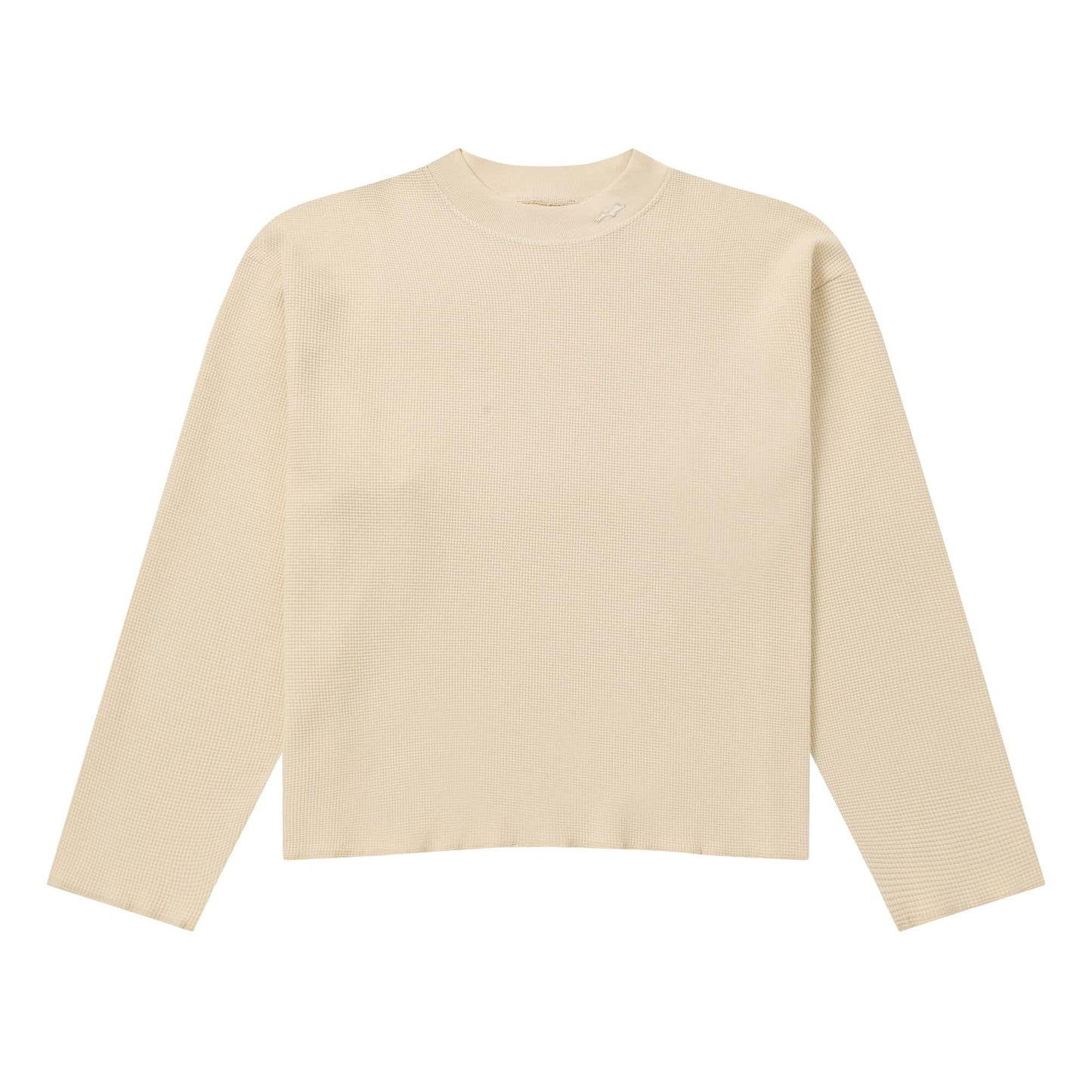 Suéter SKYLRK "Waffle Mock Neck" Creme
