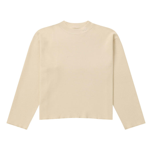 Suéter SKYLRK "Waffle Mock Neck" Creme