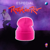 Touca Pink: Justin Bieber "Rock in Rio 2022" - PRONTA ENTREGA BR