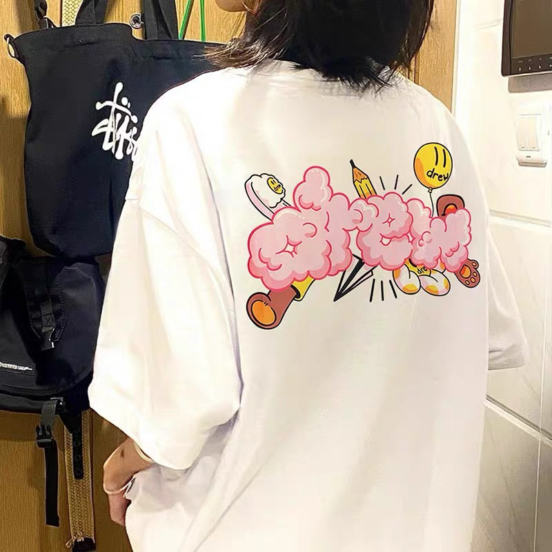 Camiseta Drew House Mascot Doodles
