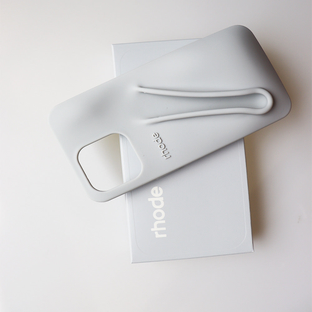 Rhode Lip Case de Hailey Bieber para Iphone - Cinza