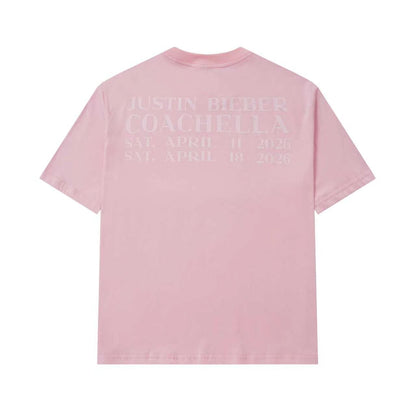 Camiseta "SWAG" SKYLRK Coachella Rosa Bebê