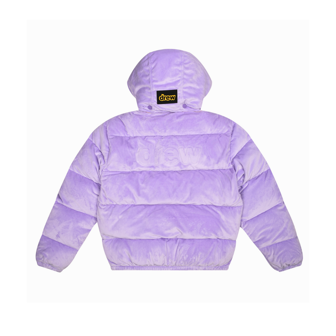 Jaqueta Puffer Lavender Justin Bieber Rock in Rio 2022 – Drew House