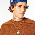 Cordão Diamante Cravejado Prata "Smile Mascot" Drew House