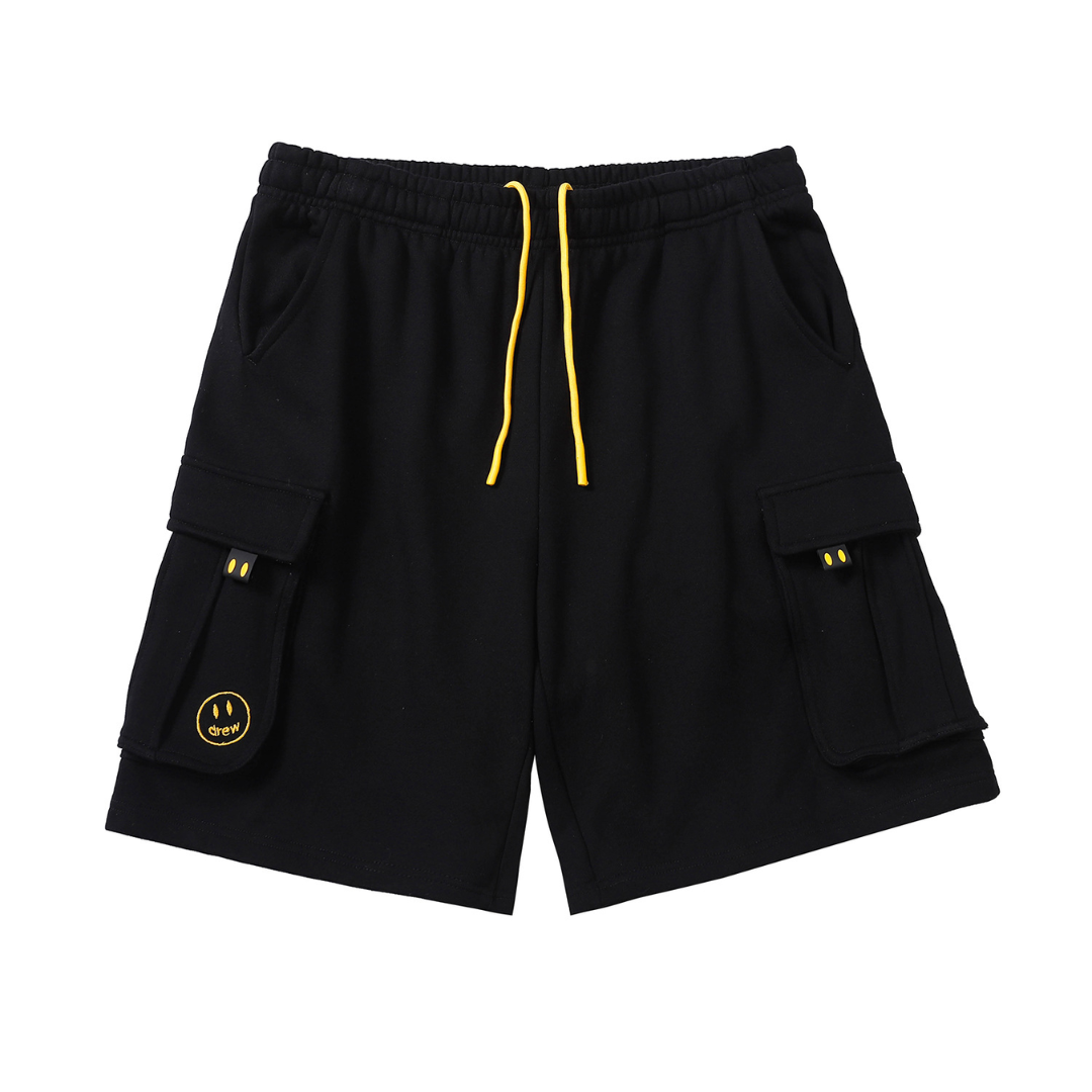 Bermuda Moletom Cargo "Black"