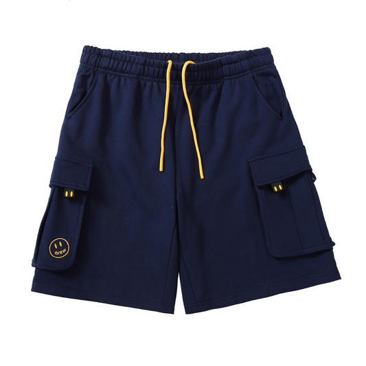 Bermuda Moletom Cargo "Azul"