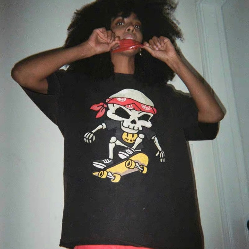 Camiseta Drew House Hearty Skull Front