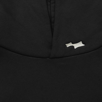 SKYLRK Cotton Hoodie Cave Black