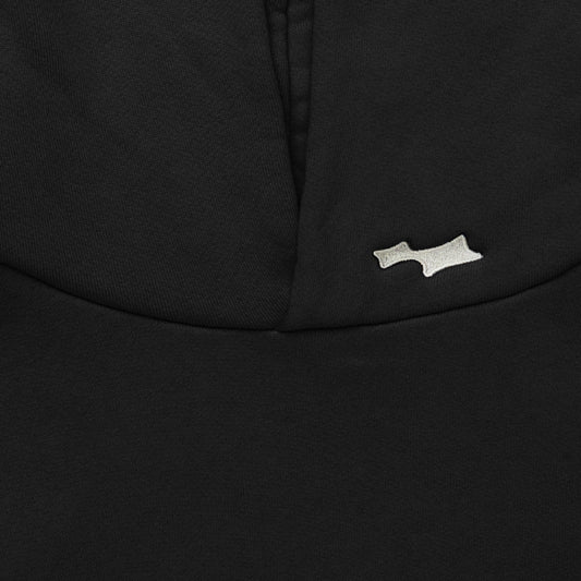 SKYLRK Cotton Hoodie Cave Black