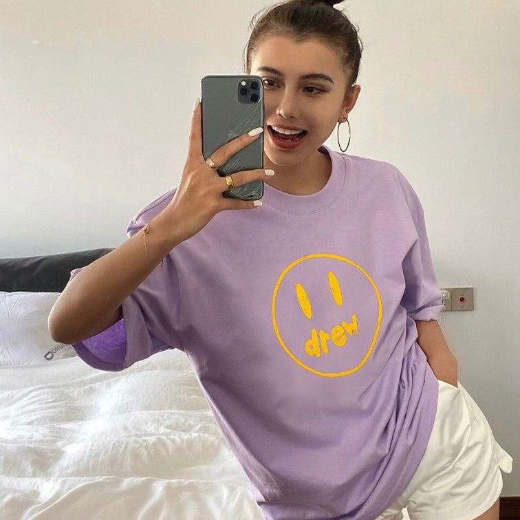 Camiseta Drew House Mascot Vazado "Lilás"