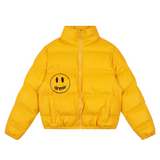 Jaqueta Puffer Mascot Simples "Amarelo" Drew House