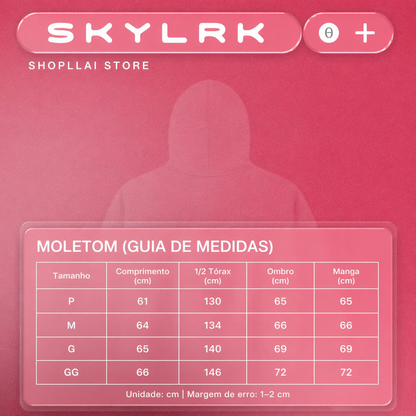 SKYLRK Knit Zip Hoodie Natural No Dye