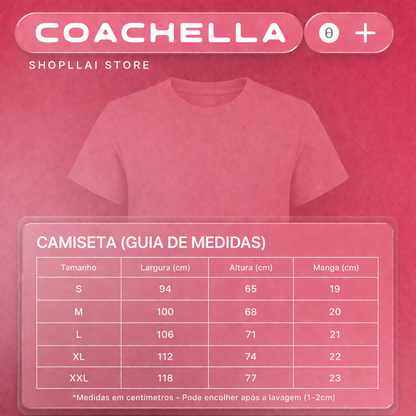 Camiseta Preta Streetwear "SWAG" SKYLRK Justin Bieber Coachella 2026