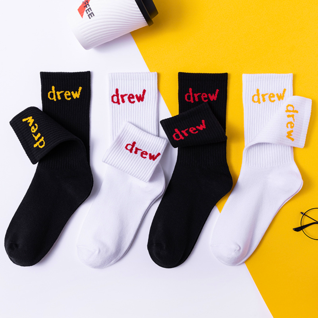 Meia "Logo" Drew House