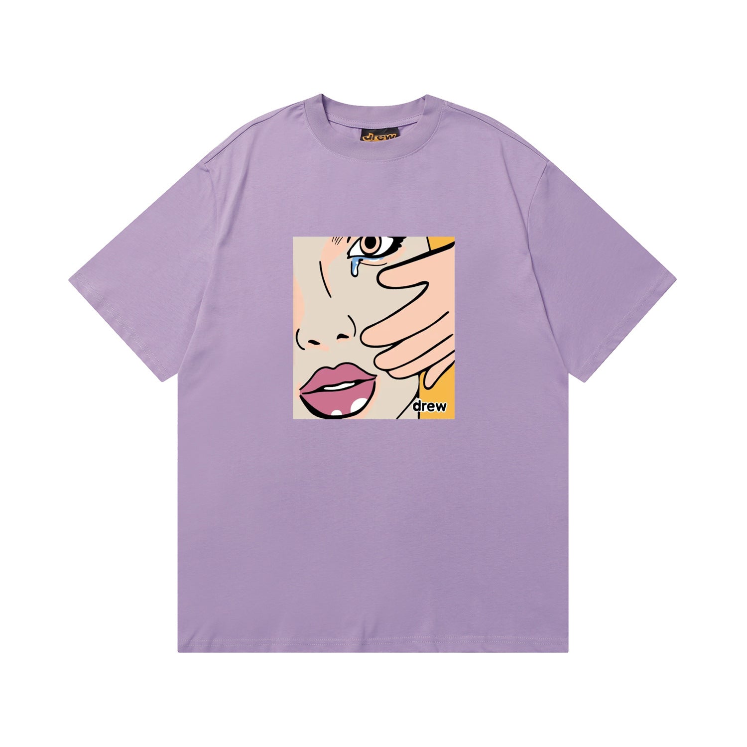 Camiseta Drew House Girl Face "Lilás"
