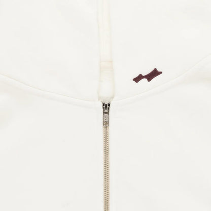 SKYLRK Knit Zip Hoodie Natural No Dye