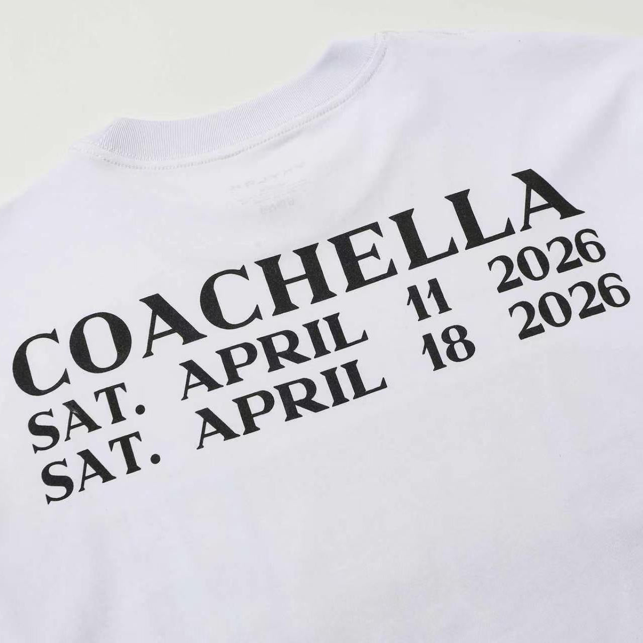 Camiseta SKYLRK Justin Bieber Coachella 2026 "YouTube"